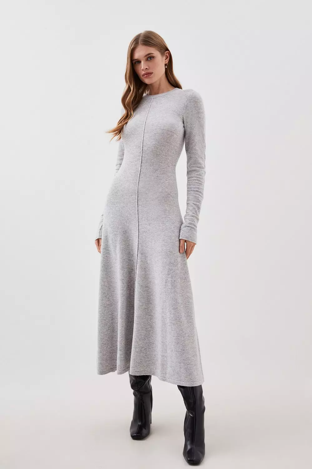 Long sleeve hot sale midi dress canada